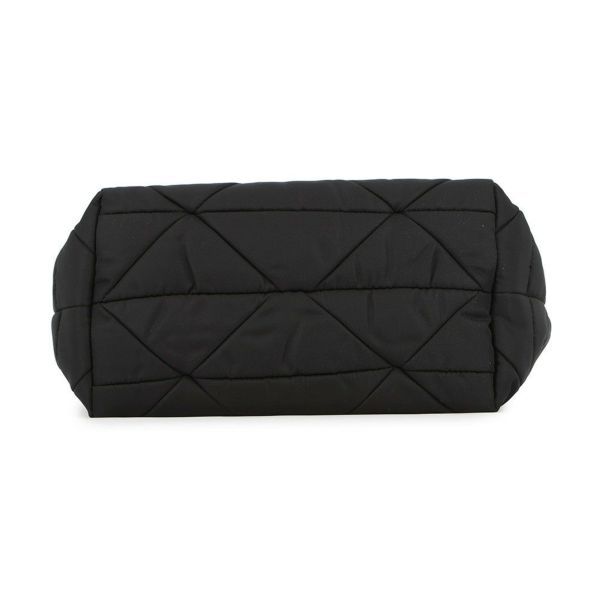 プラダ ハンドバッグ スモール パデッドRe-Nylon トートバッグ ナイロン レザー 1BG373 PRADA 2way 黒