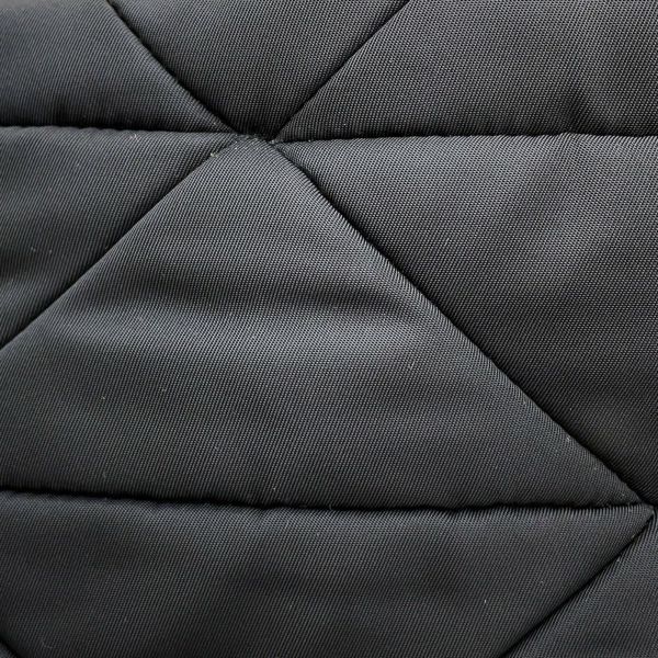 プラダ ハンドバッグ スモール パデッドRe-Nylon トートバッグ ナイロン レザー 1BG373 PRADA 2way 黒