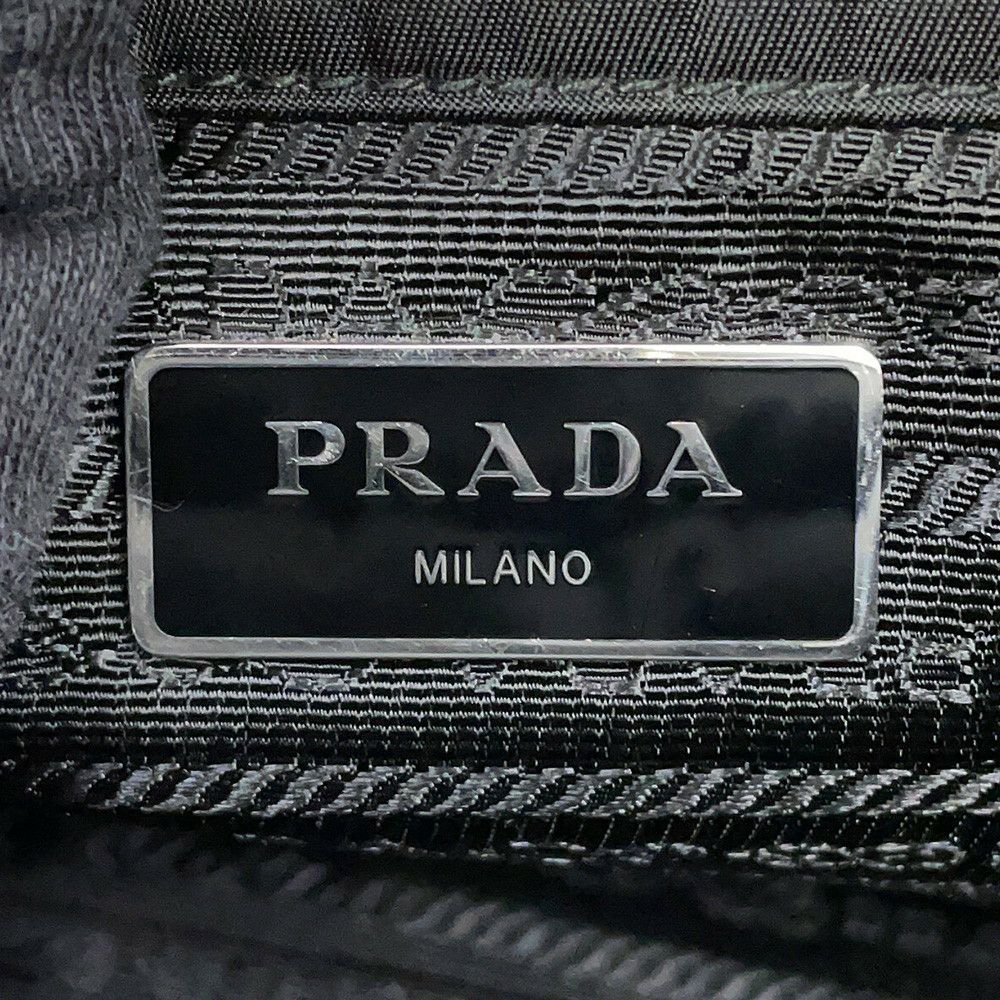 プラダ ハンドバッグ スモール パデッドRe-Nylon トートバッグ ナイロン レザー 1BG373 PRADA 2way 黒