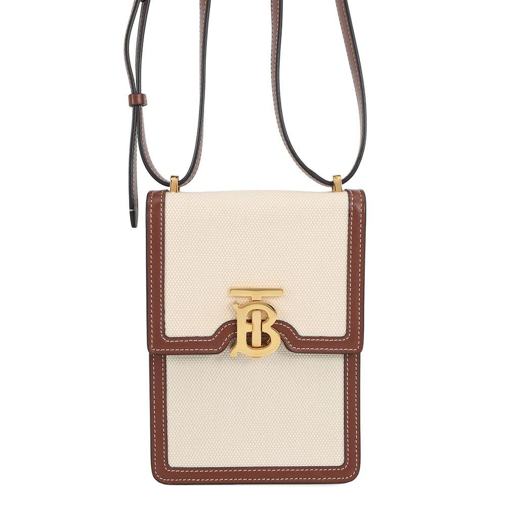 バーバリー ショルダーバッグ ロビン キャンバス レザー 8031649 BURBERRY