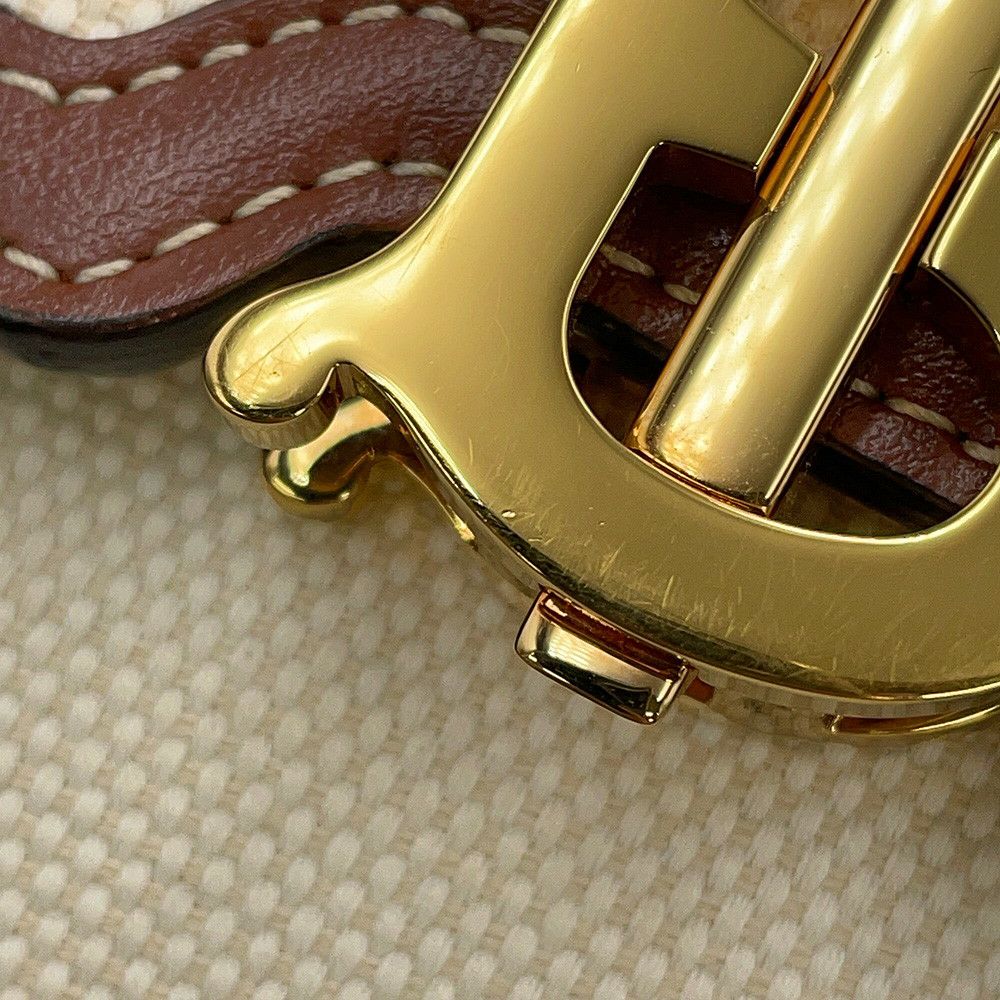 バーバリー ショルダーバッグ ロビン キャンバス レザー 8031649 BURBERRY