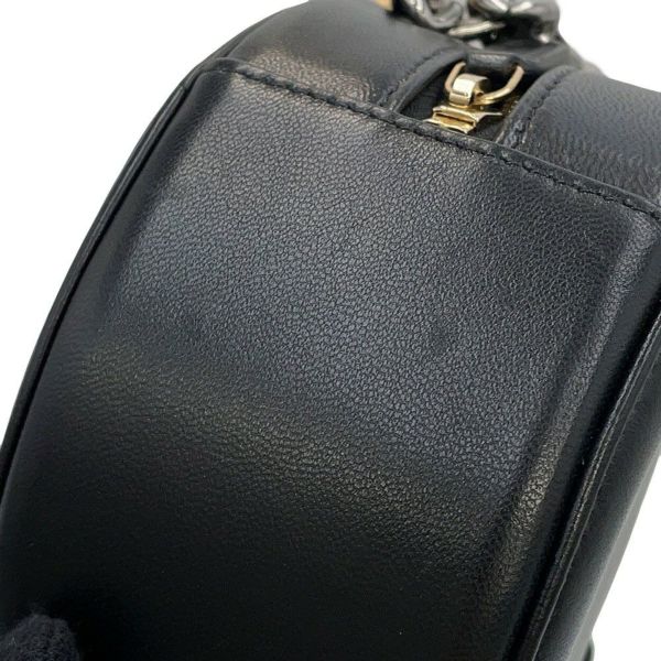 シャネル チェーンショルダーバッグ シャネル19 マトラッセ ココマーク ラムスキン AP0945 CHANEL 黒