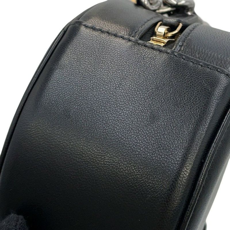 シャネル チェーンショルダーバッグ シャネル19 マトラッセ ココマーク ラムスキン AP0945 CHANEL 黒