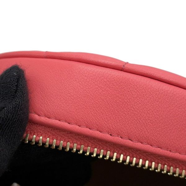 シャネル チェーンショルダーバッグ マトラッセ ココマーク ラウンド ココボール ラムスキン CHANEL