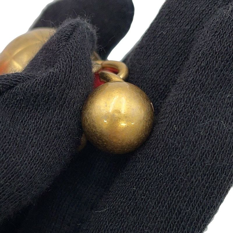 シャネル チェーンショルダーバッグ マトラッセ ココマーク ラウンド ココボール ラムスキン CHANEL