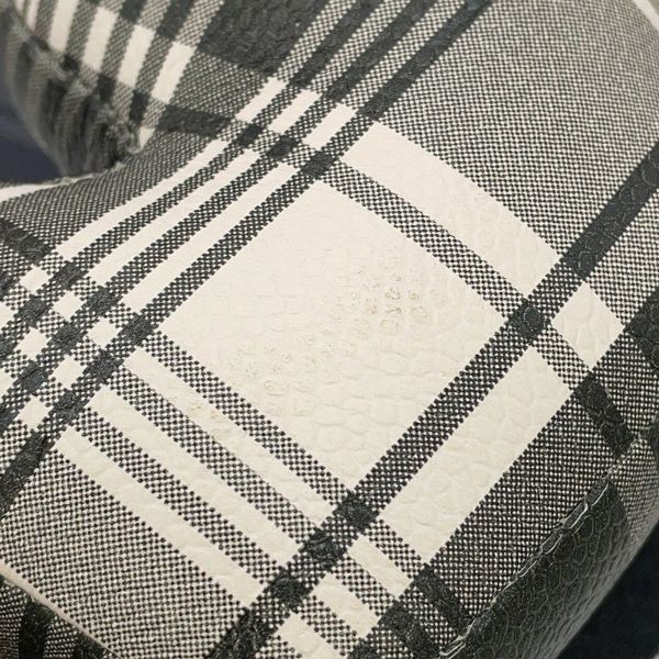 トムブラウン ハンドバッグ HECTOR ヘクター チェック柄 レザー THOM BROWNE 犬 ダックスフント アニマルバッグ