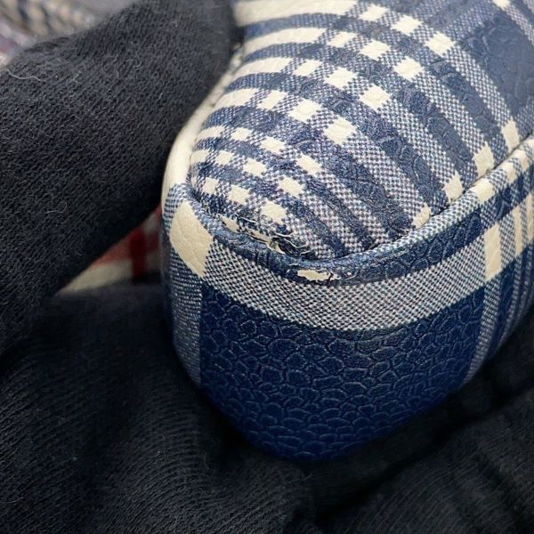 トムブラウン ハンドバッグ HECTOR ヘクター チェック柄 レザー THOM BROWNE 犬 ダックスフント アニマルバッグ