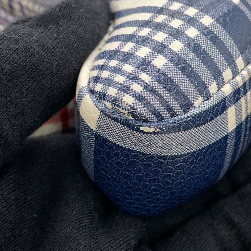 トムブラウン ハンドバッグ HECTOR ヘクター チェック柄 レザー THOM BROWNE 犬 ダックスフント アニマルバッグ