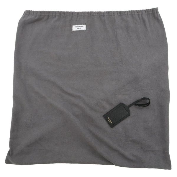 トムブラウン ハンドバッグ HECTOR ヘクター チェック柄 レザー THOM BROWNE 犬 ダックスフント アニマルバッグ