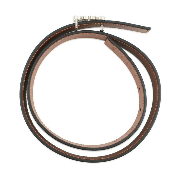 ロエベ ベルト ゲート アナグラム リバーシブル サイズ75 E821Z26X03 LOEWE 黒