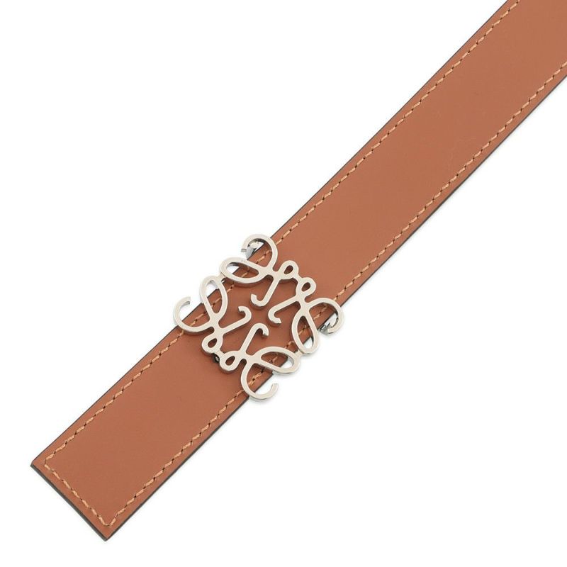 ロエベ ベルト ゲート アナグラム リバーシブル サイズ75 E821Z26X03 LOEWE 黒