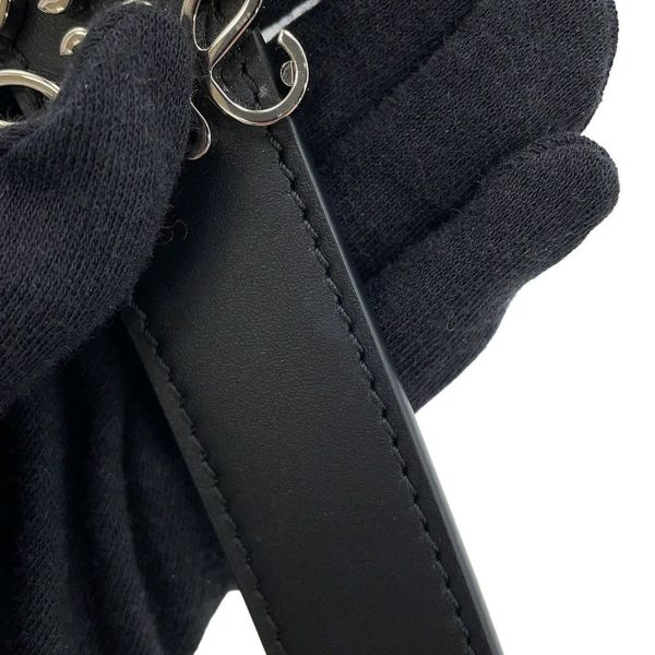 ロエベ ベルト ゲート アナグラム リバーシブル サイズ75 E821Z26X03 LOEWE 黒