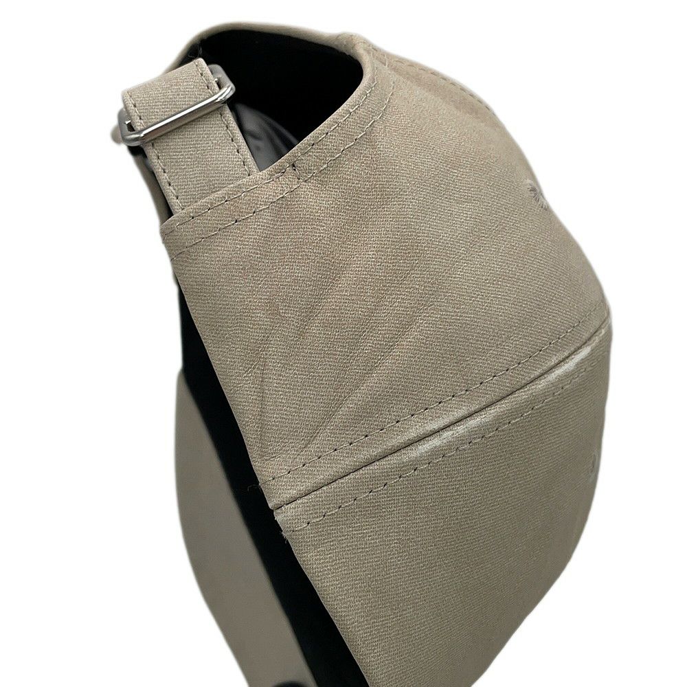 ボッテガヴェネタ キャップ フランネルプリント ヌバックレザー 739329 BOTTEGA VENETA