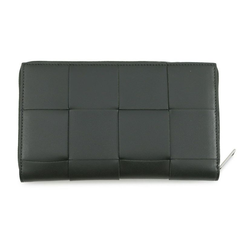 ボッテガヴェネタ 長財布 カセット マキシイントレチャート 649607 BOTTEGA VENETA ラウンドファスナー