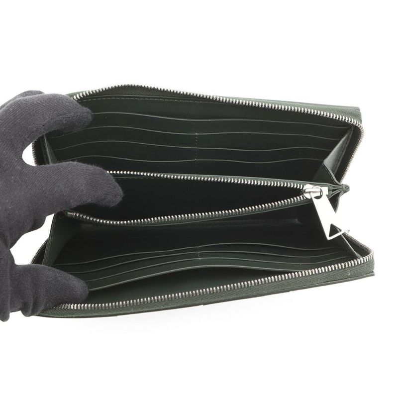 ボッテガヴェネタ 長財布 カセット マキシイントレチャート 649607 BOTTEGA VENETA ラウンドファスナー