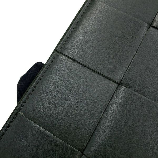 ボッテガヴェネタ 長財布 カセット マキシイントレチャート 649607 BOTTEGA VENETA ラウンドファスナー