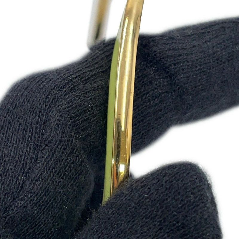 ボッテガヴェネタ ブレスレット カーブ カフ バングル Ag925 エナメル サイズL 741013 BOTTEGA VENETA アクセサリー