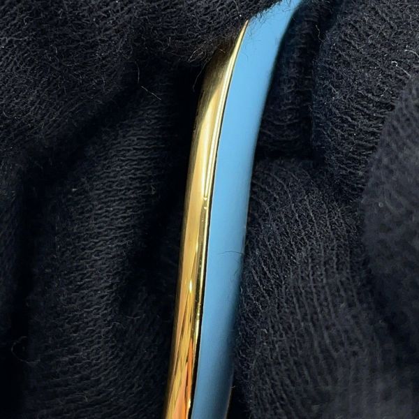 ボッテガヴェネタ ブレスレット カーブ カフ バングル Ag925 エナメル サイズM 741013 BOTTEGA VENETA アクセサリー