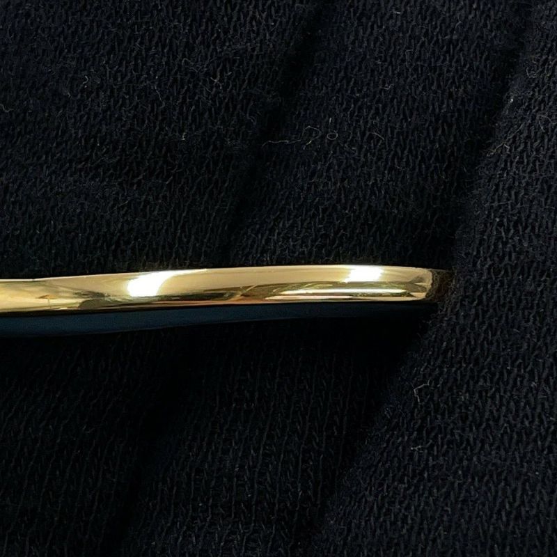 ボッテガヴェネタ ブレスレット カーブ カフ バングル Ag925 エナメル サイズM 741013 BOTTEGA VENETA アクセサリー