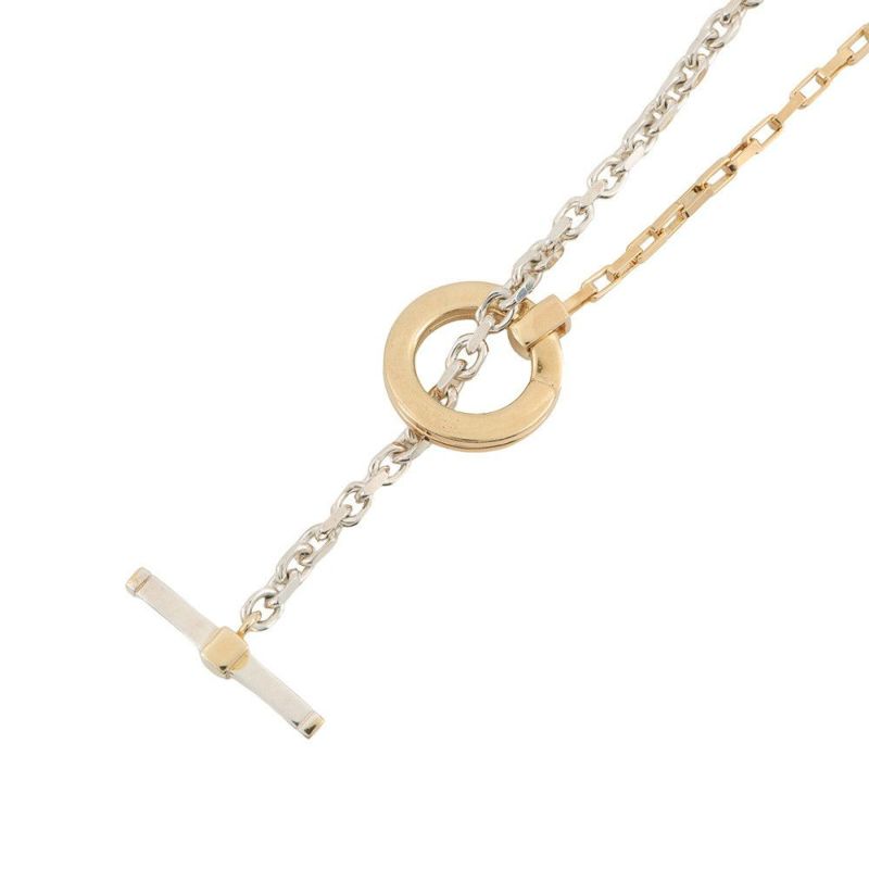 ボッテガヴェネタ ネックレス T字バー チェーン Ag925 754353 BOTTEGA VENETA アクセサリー