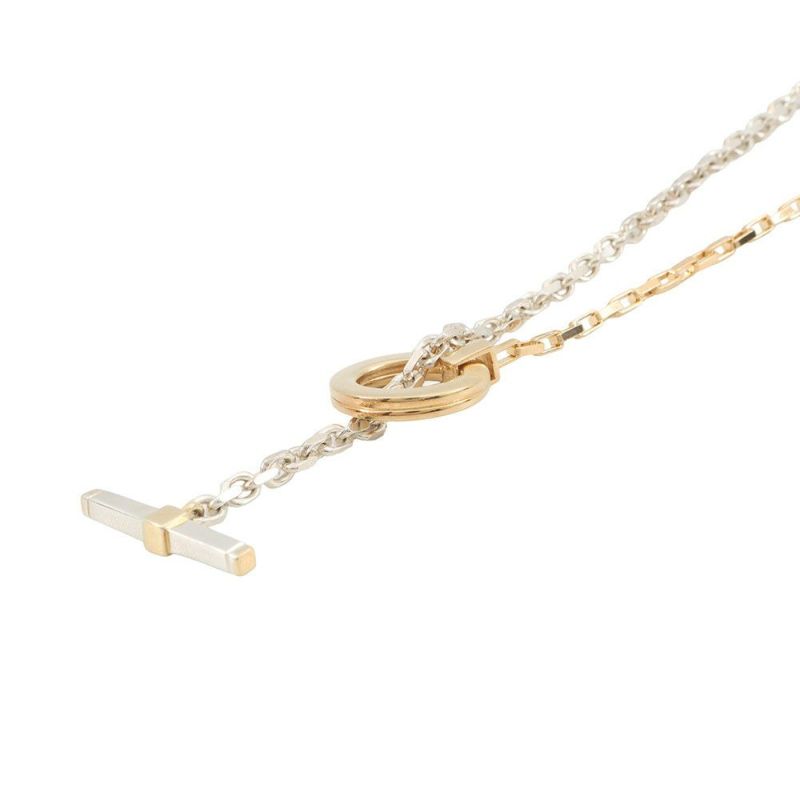 ボッテガヴェネタ ネックレス T字バー チェーン Ag925 754353 BOTTEGA VENETA アクセサリー