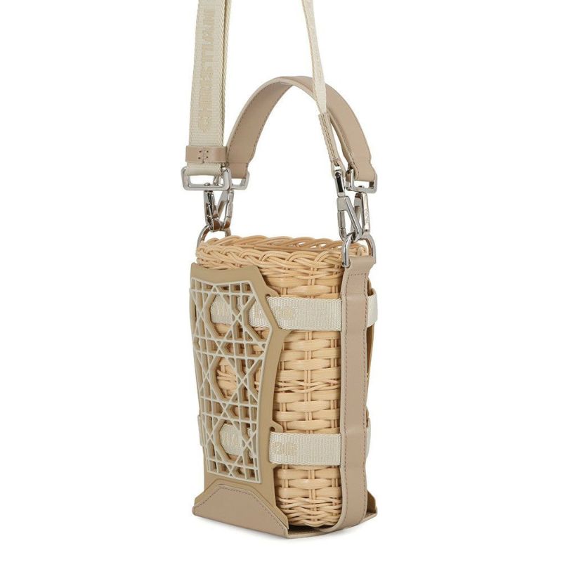 クリスチャン・ディオール ハンドバッグ SAHARA サハラ バケットバッグ ラフィア 2ESKH376BAS 2way
