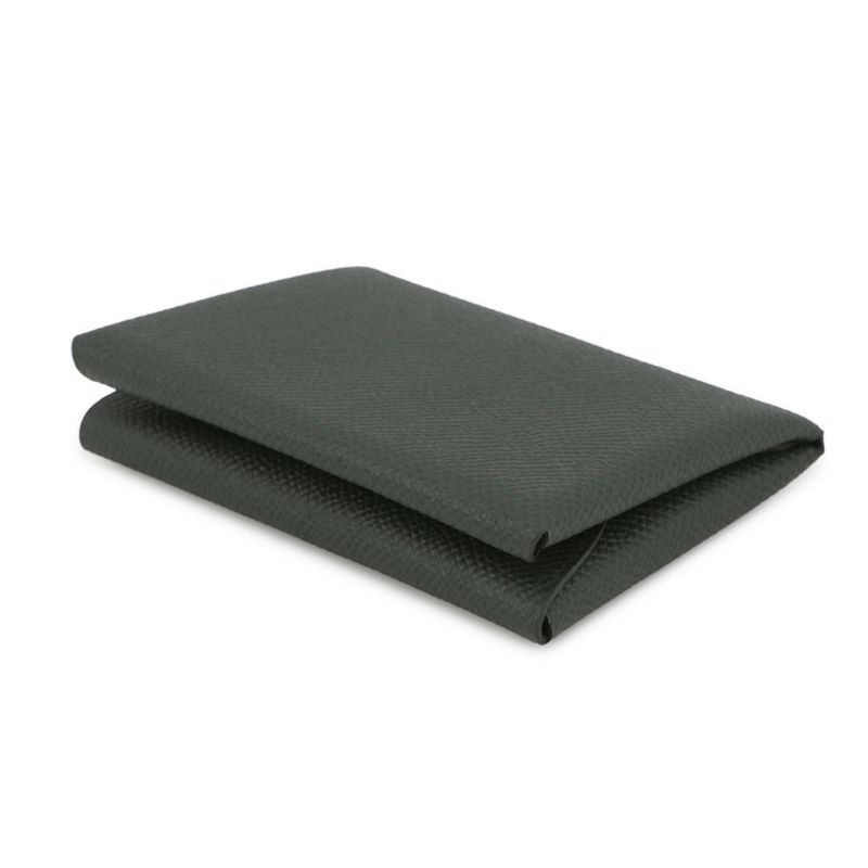 エルメス コインケース カルヴィ デュオ ヴェールマングローブ/シルバー金具 エプソン K刻印 財布