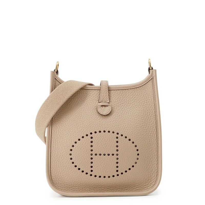 エルメス エブリンTPM 111cm アマゾン ベージュマルファ/ゴールド金具 トリヨンクレマンス Ｂ刻印