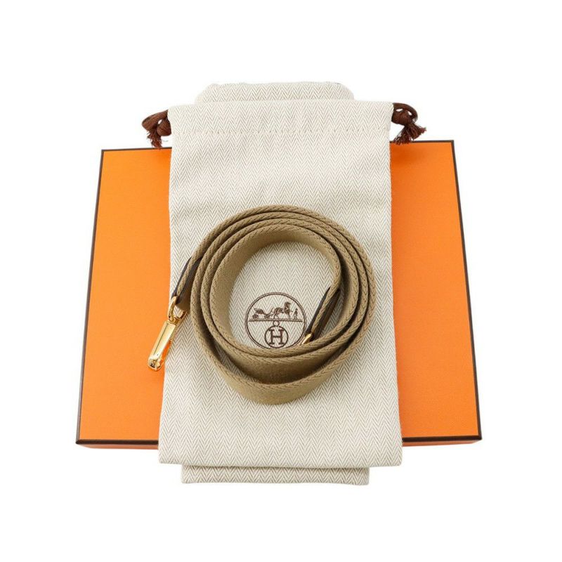 エルメス エブリンTPM 111cm アマゾン ベージュマルファ/ゴールド金具 トリヨンクレマンス Ｂ刻印