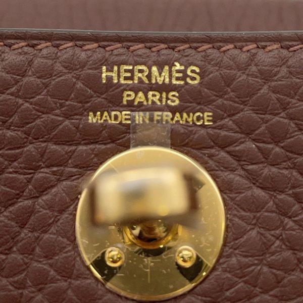 エルメス リンディ ミニ テール/ゴールド金具 トリヨンクレマンス K刻印 2wayショルダー