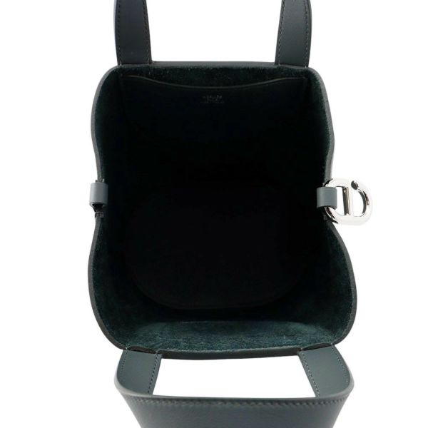 エルメス トートバッグ インザループ 18 ヴェールマングローブ/シルバー金具 トリヨンクレマンス/スイフト K刻印