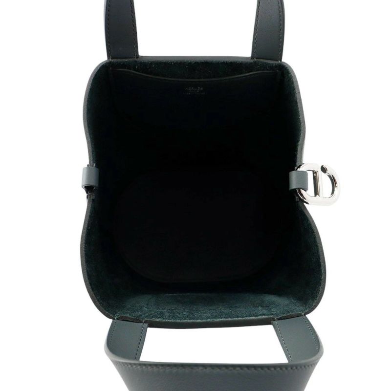 エルメス トートバッグ インザループ 18 ヴェールマングローブ/シルバー金具 トリヨンクレマンス/スイフト K刻印