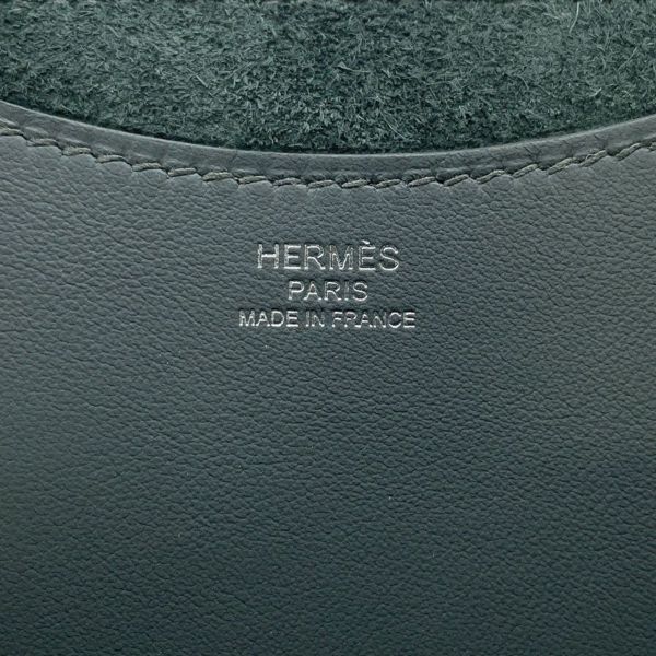 エルメス トートバッグ インザループ 18 ヴェールマングローブ/シルバー金具 トリヨンクレマンス/スイフト K刻印