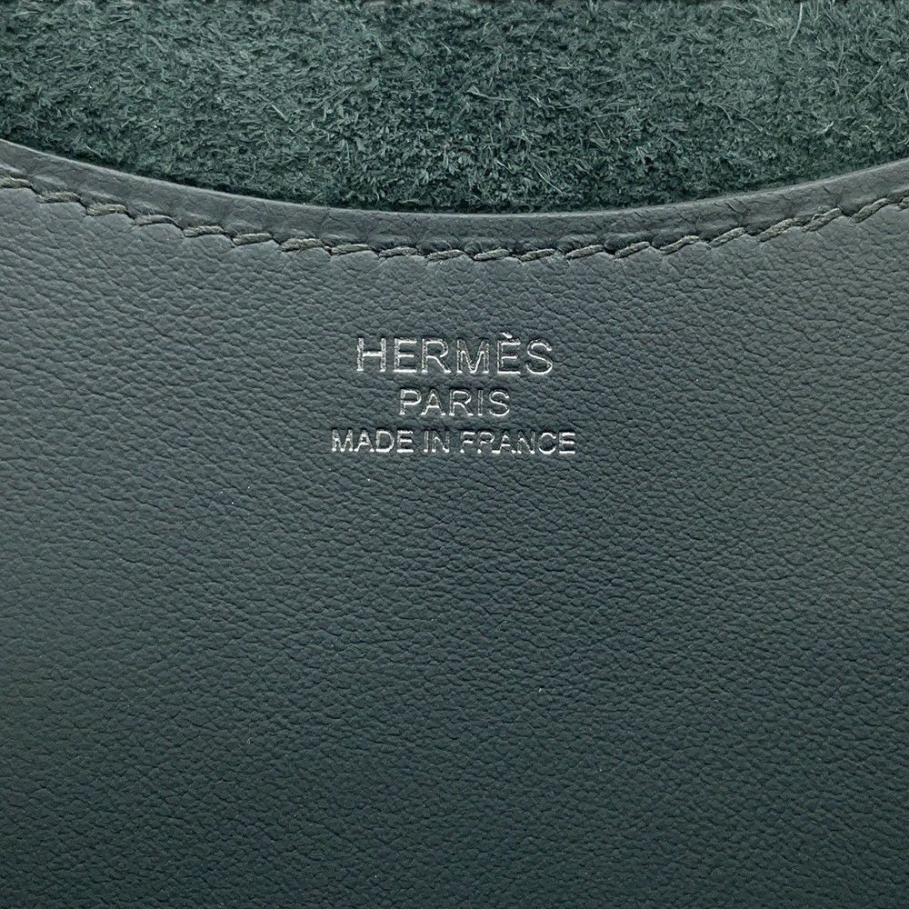 エルメス トートバッグ インザループ 18 ヴェールマングローブ/シルバー金具 トリヨンクレマンス/スイフト K刻印