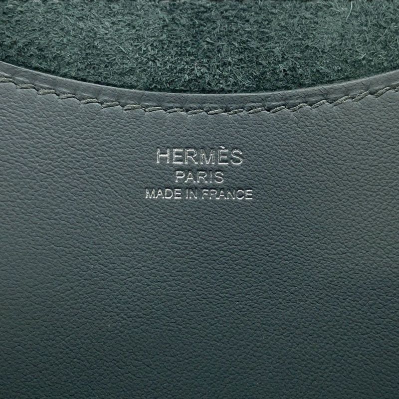 エルメス トートバッグ インザループ 18 ヴェールマングローブ/シルバー金具 トリヨンクレマンス/スイフト K刻印