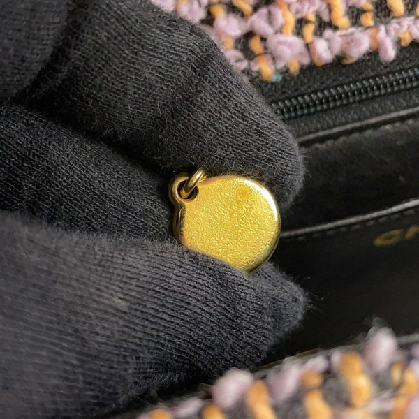 シャネル ハンドバッグ 親子バッグ ココマーク ツイード CHANEL バッグ