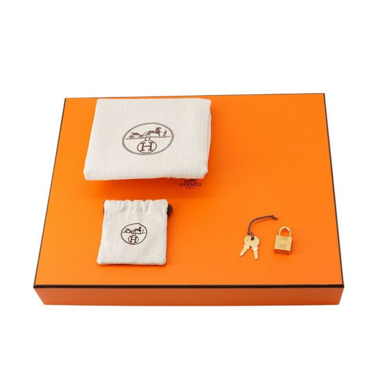 エルメス ハンドバッグ ピコタンロックMM エトゥープ/ゴールド金具 トリヨンクレマンス W刻印