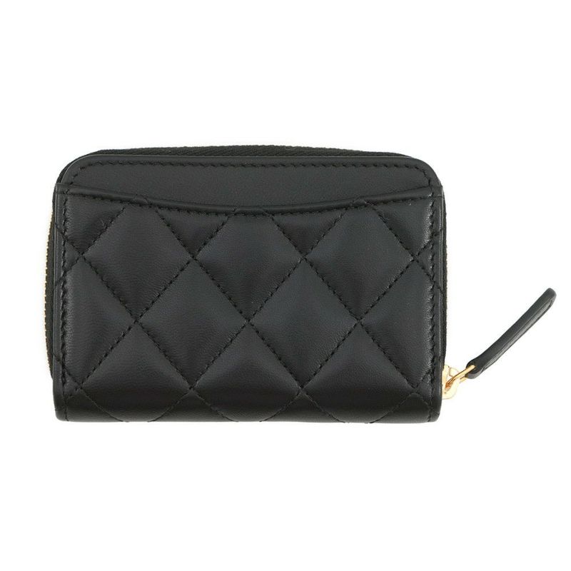 シャネル コインケース クラシック ジップコインパース マトラッセ ココマーク ラムスキン AP0216 CHANEL 財布 小銭入れ
