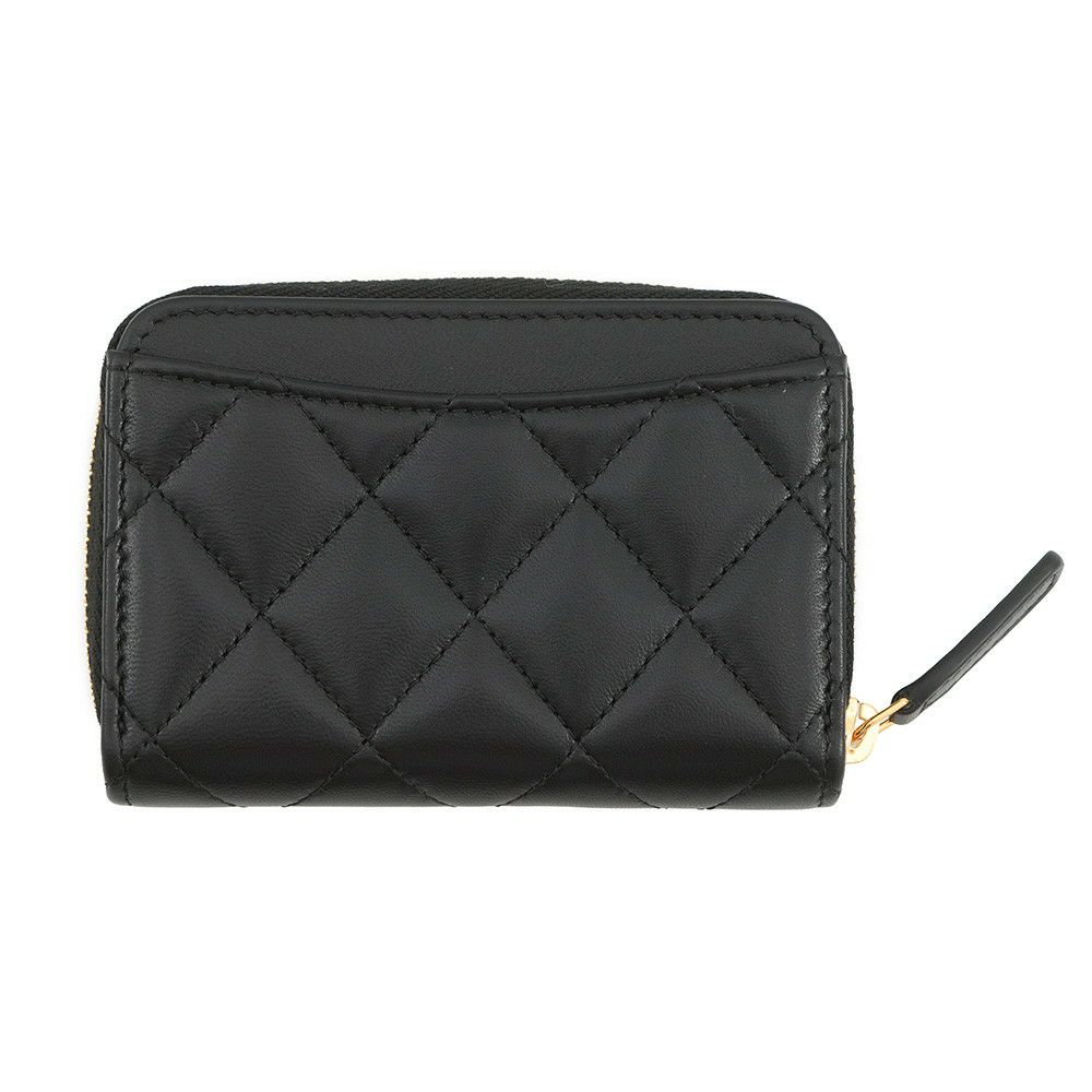 シャネル コインケース クラシック ジップコインパース マトラッセ ココマーク ラムスキン AP0216 CHANEL 財布 小銭入れ