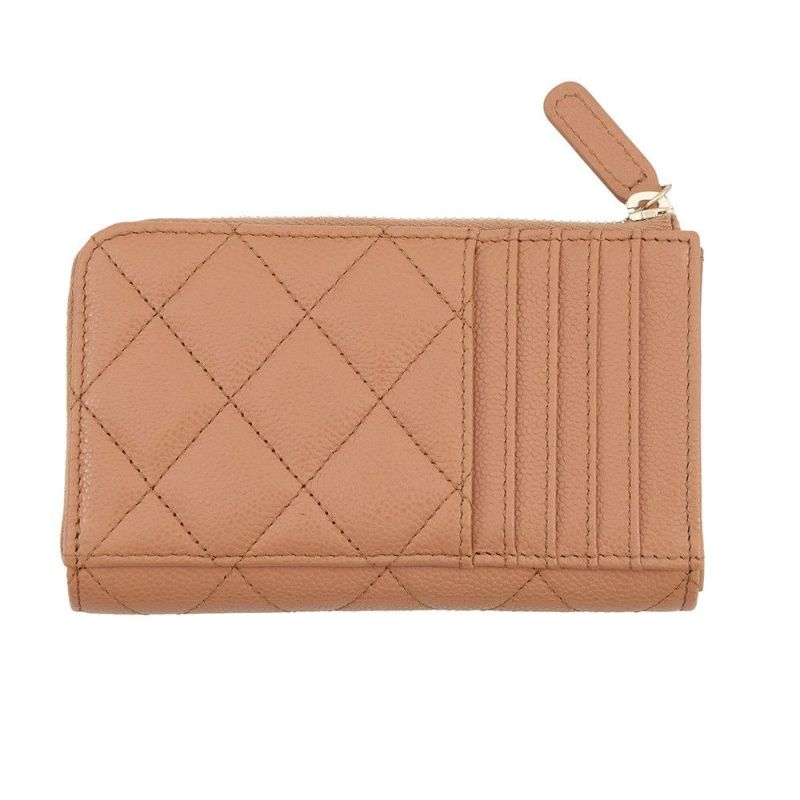 シャネル コインケース マトラッセ ココマーク キャビアスキン AP3179 CHANEL フラグメント カードケース