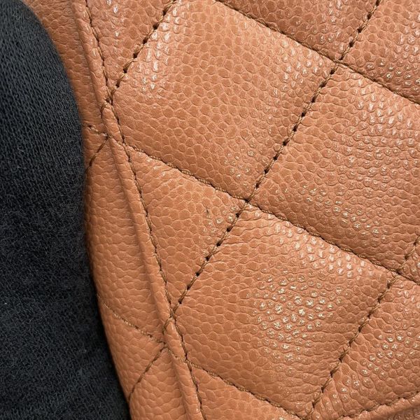 シャネル コインケース マトラッセ ココマーク キャビアスキン AP3179 CHANEL フラグメント カードケース