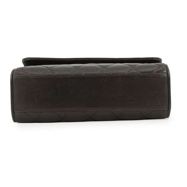 シャネル ショルダーバッグ ココマーク マトラッセ ラムスキン CHANEL ワンショルダー 黒