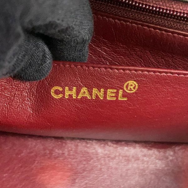 シャネル ショルダーバッグ ココマーク マトラッセ ラムスキン CHANEL ワンショルダー 黒