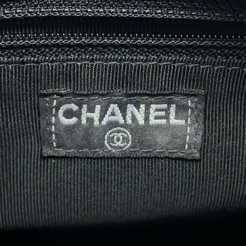 シャネル ハンドバッグ ココマーク ラムスキン CHANEL 黒