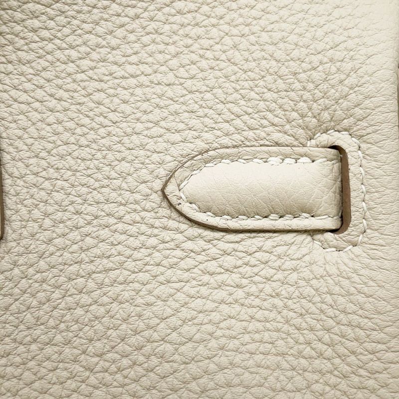 エルメス バーキン25 クレ/ピンクゴールド金具 トゴ Y刻印 HERMES Birkin ハンドバッグ