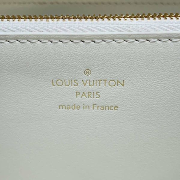 ルイヴィトン 長財布 モノグラム・フラワー ポルトフォイユ・カプシーヌ ラムレザー M11417 LOUIS VUITTON 白