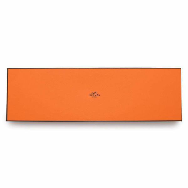 エルメス ネクタイ マイヨン レザーディテール HERMES メンズ マリン