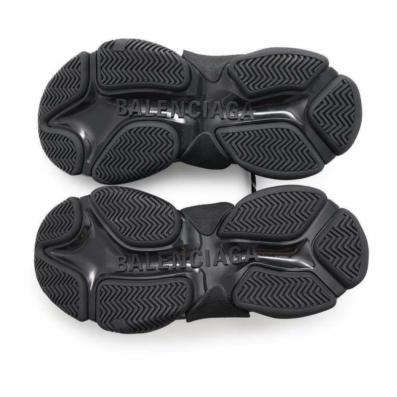 バレンシアガ スニーカー アディダスコラボ トリプルS レディースサイズ38 712764 BALENSIAGA adidas 靴 黒 白