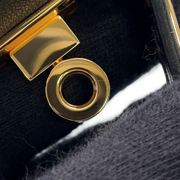 エルメス ブレスレット ケリーツイスト PM ブラック/ゴールド金具 スイフト B刻印 サイズT2 黒 ソルド品