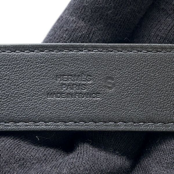 エルメス ブレスレット ケリーツイスト PM ブラック/ゴールド金具 スイフト B刻印 サイズT2 黒 ソルド品